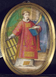 Sint Laurentius door Giovanni B. Castello