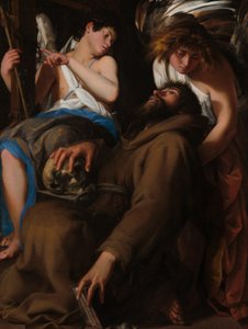 De extase van Franciscus door Giovanni Baglione