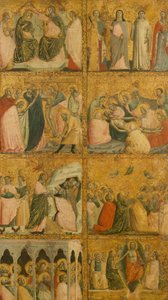 Scènes uit het Leven van Christus, midden-1340s door Giovanni Baronzio