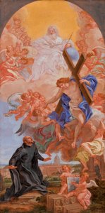Het visioen van Sint Ignatius door Giovanni Battista (1639 1709) Gaulli