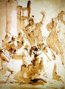 Aanbidding der Wijzen door Giovanni Battista Tiepolo
