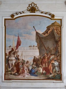 Kuisheid van Alexander de Grote door Giovanni Battista Tiepolo