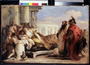 De dood van Dido door Giovanni Battista Tiepolo