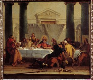 Het Laatste Avondmaal door Giovanni Battista Tiepolo