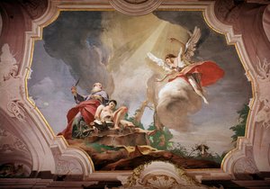 Het offer van Isaac door Giovanni Battista Tiepolo