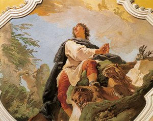 De profeet Daniël door Giovanni Battista Tiepolo
