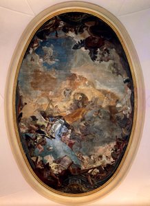 De triomf van het geloof door Giovanni Battista Tiepolo
