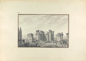 De basiliek van Pergamon door Giovanni Battista Borra