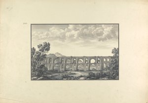 Uitzicht op Maglova-aquaduct
