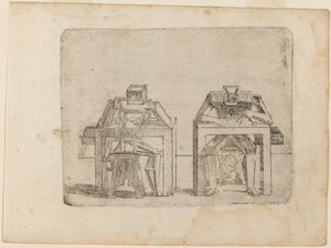 Uit "Bizzarie di varie Figure" door Giovanni Battista Bracelli