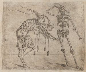 Uit "Bizzarie di varie Figure" door Giovanni Battista Bracelli