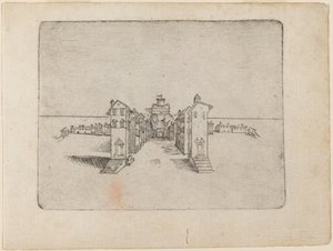 Uit "Bizzarie di varie Figure" door Giovanni Battista Bracelli