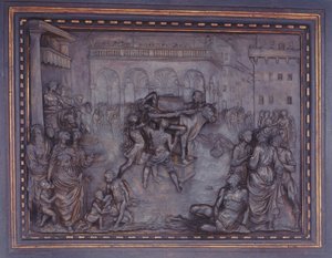 Phalaris en de Stier van Perillus, 1590-1600 door Giovanni Battista Caccini