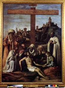 De kruisafneming (INRI) door Giovanni Battista Cima da Conegliano