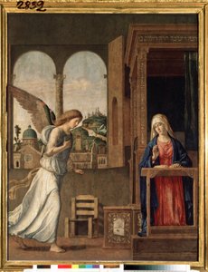 De annunciatie door Giovanni Battista Cima da Conegliano