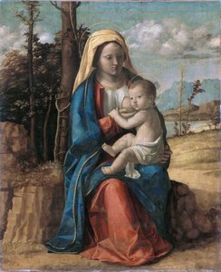 Madonna met kind door Giovanni Battista Cima da Conegliano