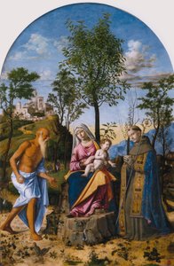 Madonna van de Oranjeboom door Giovanni Battista Cima da Conegliano
