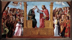 De Kroning van de Maagd door Giovanni Battista Cima da Conegliano