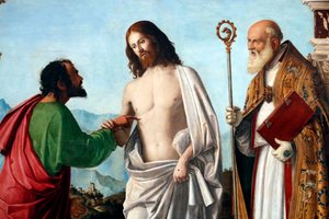 De Ongeloof van Sint Thomas door Giovanni Battista Cima da Conegliano