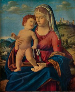 De Maagd en het Kind door Giovanni Battista Cima da Conegliano