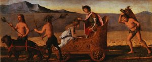 Bruiloft van Bacchus en Ariadne door Giovanni Battista Cima da Conegliano