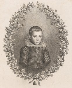 John Milton als Jongen, 1760 door Giovanni Battista Cipriani