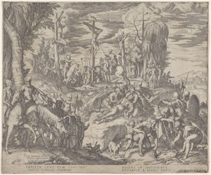Calvarieberg door Giovanni Battista Fontana