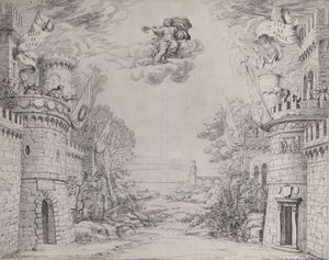 Scène uit Il Triompho della Pieta, 1640-69