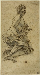 Flora door Giovanni Battista Gaulli