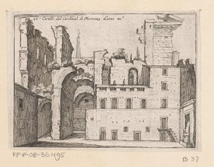 Resten van het Serapeum te Rome