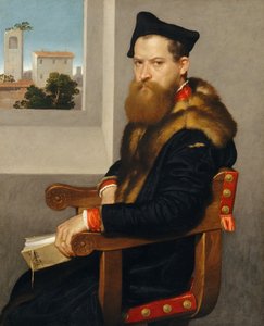 Bartolomeo Bonghi overleden 1584, kort na 1553 door Giovanni Battista Moroni