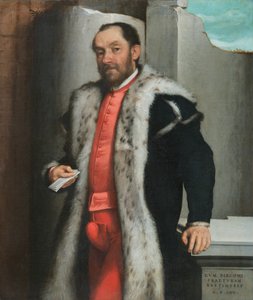Portret van Antonio Navagero door Giovanni Battista Moroni