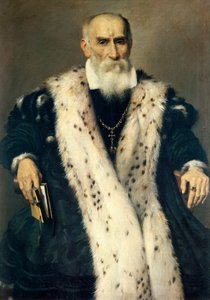 Portret van Gian Gerolamo Albani door Giovanni Battista Moroni