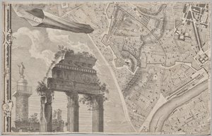 Nieuwe Plattegrond van Rome Uitgegeven door Giambattista Nolli in het Jaar 1748, bekend als La Pianta Grande di Roma