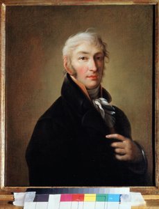 Portret van de Russische schrijver en historicus Nikolai Karamzine