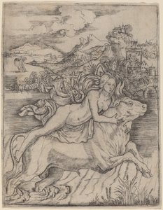 De Ontvoering van Europa door Giovanni Battista Palumba