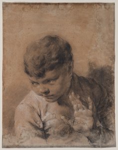 Een Portret van de Zoon van de Kunstenaar Giacomo, ca. 1735