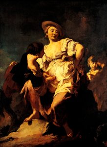 De waarzegger door Giovanni Battista Piazzetta