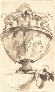 Een fantastische vaas door Giovanni Battista Piranesi