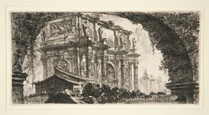 Boog van Constantijn in Rome, uit Enkele aanzichten van triomfbogen en andere monumenten
