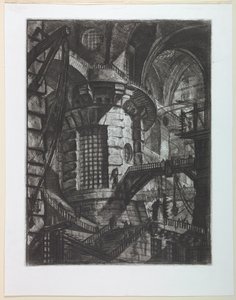 Carceri-serie, plaat III door Giovanni Battista Piranesi