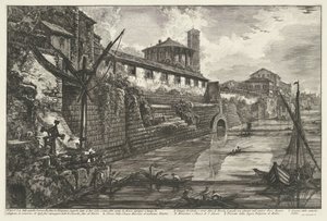 Cloaca Maxima te Rome door Giovanni Battista Piranesi