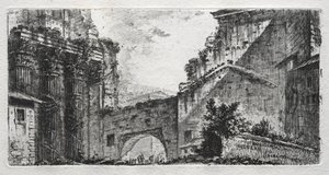 Foro di Augusto door Giovanni Battista Piranesi