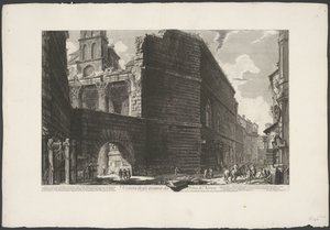 Forum van Augustus te Rome door Giovanni Battista Piranesi