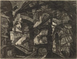 Uit de serie De Denkbeeldige Gevangenissen (Le Carceri d