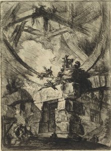 Uit de serie De denkbeeldige gevangenissen door Giovanni Battista Piranesi