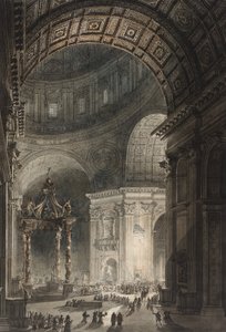 Verlichting van het Kruis in Sint-Pieter op Goede Vrijdag, 1787 door Giovanni Battista Piranesi