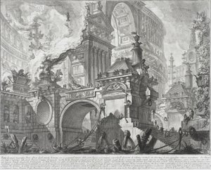 Deel van een ruime en prachtige haven voor de oude Romeinen die uitkomt op een groot marktplein, 1761-80