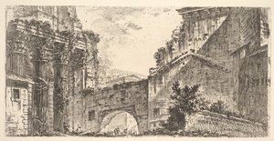 Forum van Augustus door Giovanni Battista Piranesi