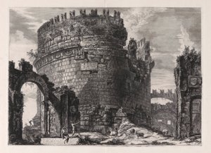 Graf van Cecilia Metella door Giovanni Battista Piranesi